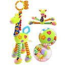 Pelúcia Girafinha - Brinquedo Mordedor e Chocalho