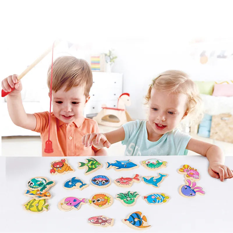 Brinquedo Educativo de Pesca