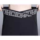 Calça Casual Feminina de Alfaiataria Élastique