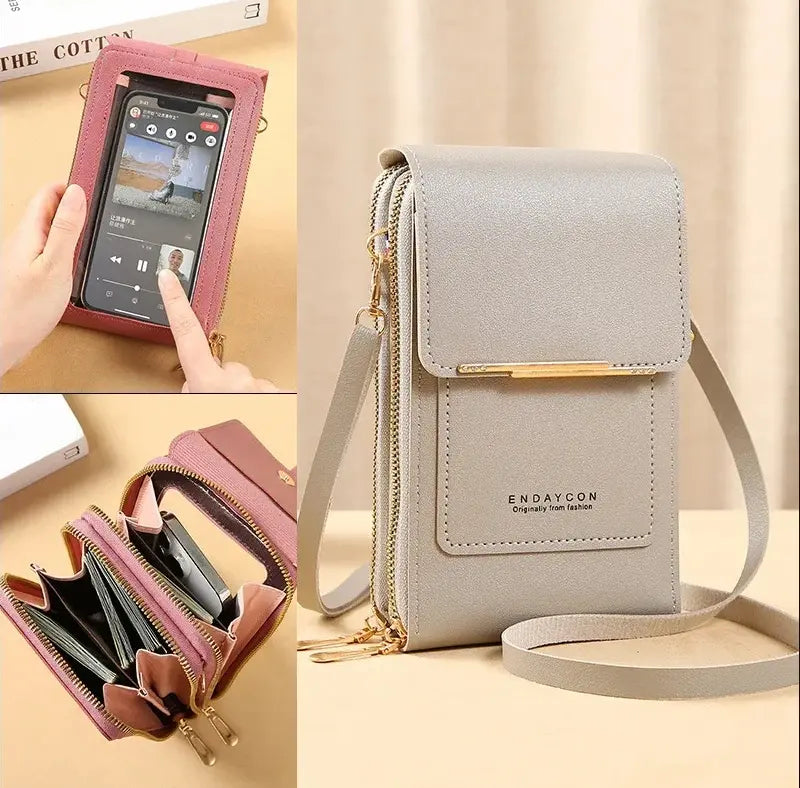 Bolsa para celular com Touch Screen