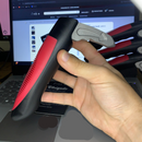 Mostra mais próximo o caba e a parte metálica.