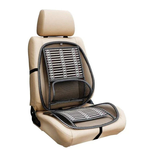Assento RelaxPad™ , além de uso no carro, pode ser usado em ambiente doméstico, sobre uma cadeira comum.
