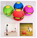 Indicação do Brinquedo Bola Disco Voador tanto para criançada como para o pet, com apresentação em diversas cores.