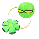 Brinquedo nas formas das funções Disco e Bola. Cor verde.