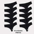 Aproveite e adquira o kit 10pcs na cor preta para qualquer momento!