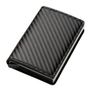 Carteira preta mostra a elegância do bom estilo!