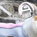 Tecido de refrigeração de alta qualidade da Coleira de Peito Térmica Cold Dog, resistente e durabilidade também nos sistemas de fecho e amarras.