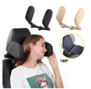Almofada ajustável a 180 graus para evitar desconfortos e torcicolos em viagens.