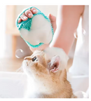 Escova de banho relaxante para um tratamento mais seguro, também no seu gatinho.