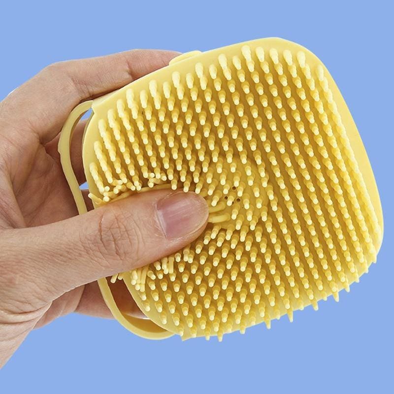 Cerdas de silicone macias para uma limpeza profunda e relaxante.