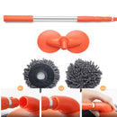 Kit com 1 Escova de Lavagem de Carro Retrátil Camada Dupla, leve e resistente.