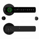 Fechadura Digital Biométrica com porta USB integrada para carregamento emergencial caso as pilhas acabem.