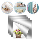 Kit Espelho Adesivo com Cola disponível nos tamanhos 15x15cm, 20x20cm e 30x30cm por placa.