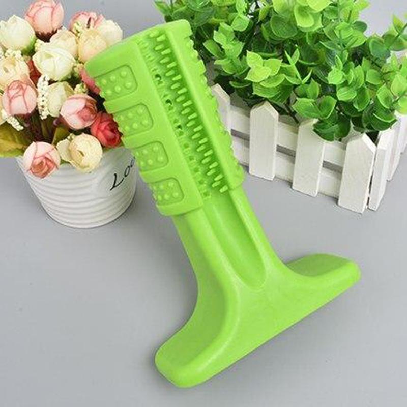 Ideal para o cachorro usar o Mordedor e Escova de Dentes, removendo tártaro e prevenindo doenças bucais.