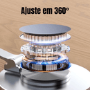 Engrenagem que possibilita os vários angulos do suporte.