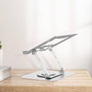 Suporte para Laptop com design que melhora a circulação de ar, evitando superaquecimento do notebook.