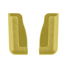 Suporte para celular disponível em várias cores vibrantes, como preto, amarelo, branco e rosa.