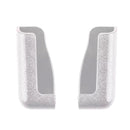 Suporte para celular fabricado em PVC de alta qualidade, resistente a impactos, quedas e umidade, observe o branco como é discreto.