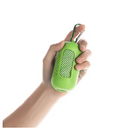 para ideia do tamanho que cabe na palma da mão cor preta