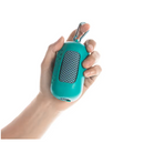 para ideia do tamanho que cabe na palma da mão cor verde